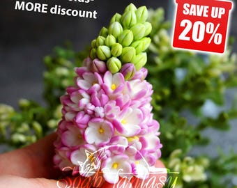 Lilac mini Silicone Soap Mold - for soap making, candle making, Craft & Hobby