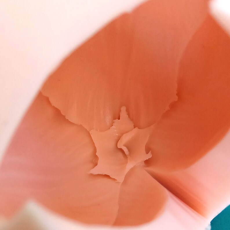Apeldoorn tulip bud silicone soap mold for soap making Maked from high quality silicone
