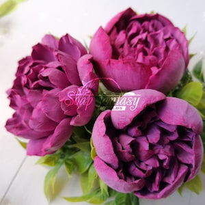 Luxurious peony flower Silicone Soap Mold - Handmade, Custom for Crafts & Hobby