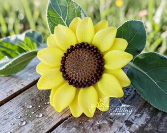 Sunflower (mini) Silicone Soap Mold - for soap making, Craft & Hobby