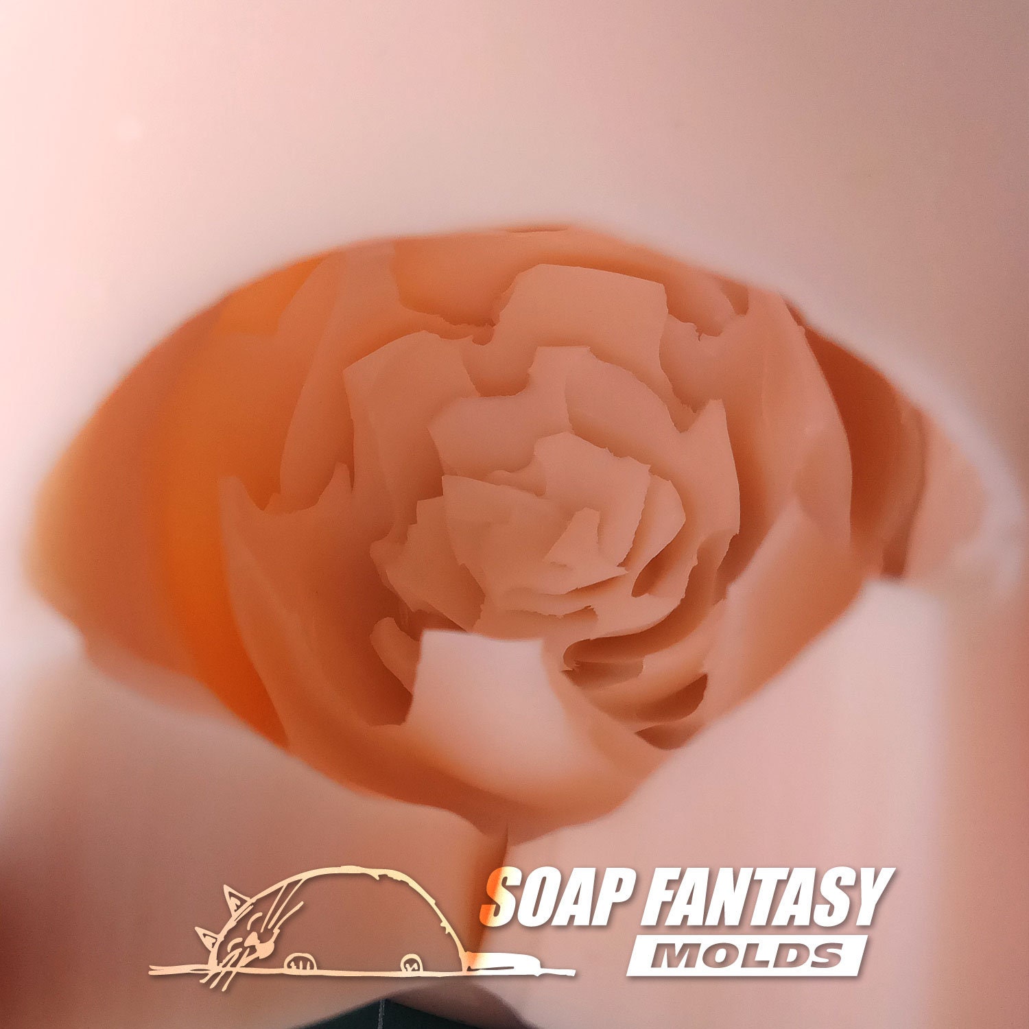 Happy Daisy Flower Silicone Soap Molds for Soap Making made of High Quality  Silicone. 