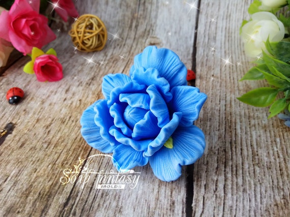 Irises Flower Silicone Soap Molds for Soap Making made of High Quality  Silicone. 