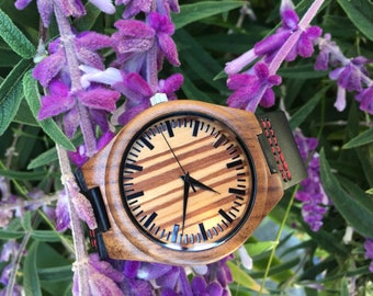 Gifts for Dad, Gifts for Him, Fathers Day Gift, Husband Gift, Wood Watch, Mens Watch, Boyfriend Gift, Wooden Watch, Mens Gift, Dad Gift