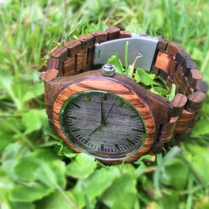 Husband Gift, Mens Wooden Watch, Fathers Day Gift, Groomsmen Gifts, Mens Wood Watches, Gifts for Him, Mens Gift, Boyfriend Gift, Father Gift