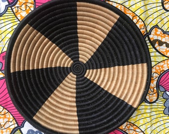 African Wall Basket, African Woven basket, Rwanda Baskets, African Decor, Colorful baskets , Home Decor baskets, African Wall Hanging