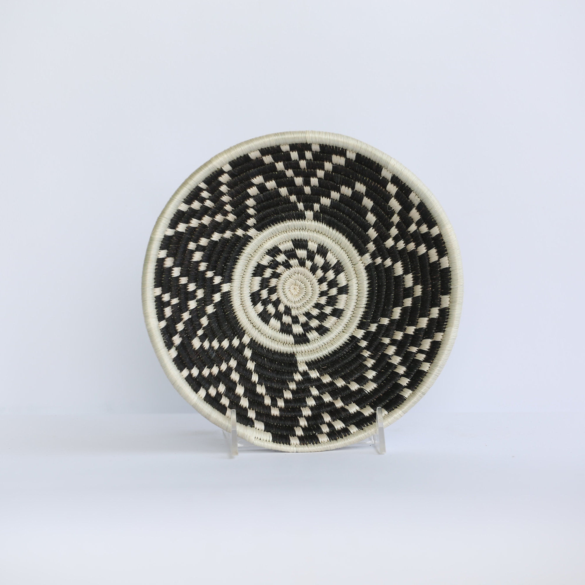 Asante African Wall Basket Rwanda Baskets African Woven Etsy