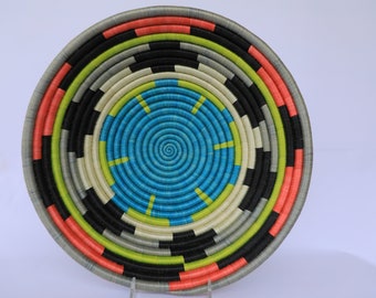Linnet Basket: 16" Handwoven African Sisal Bowl