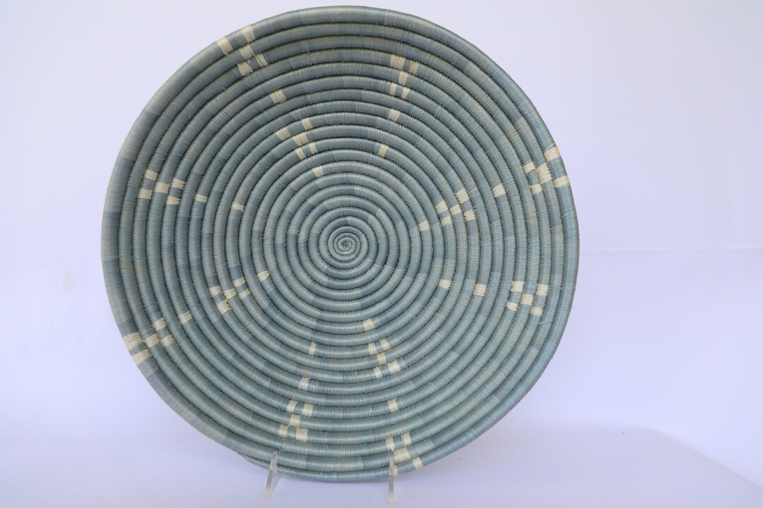 Woven Wall Basket, Extra Large African Basket, 16 Rwanda Basket, Muto