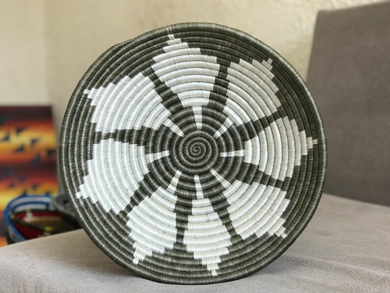 African Large Baskets. 12 Inches Kubite African Wall Basket Etsy