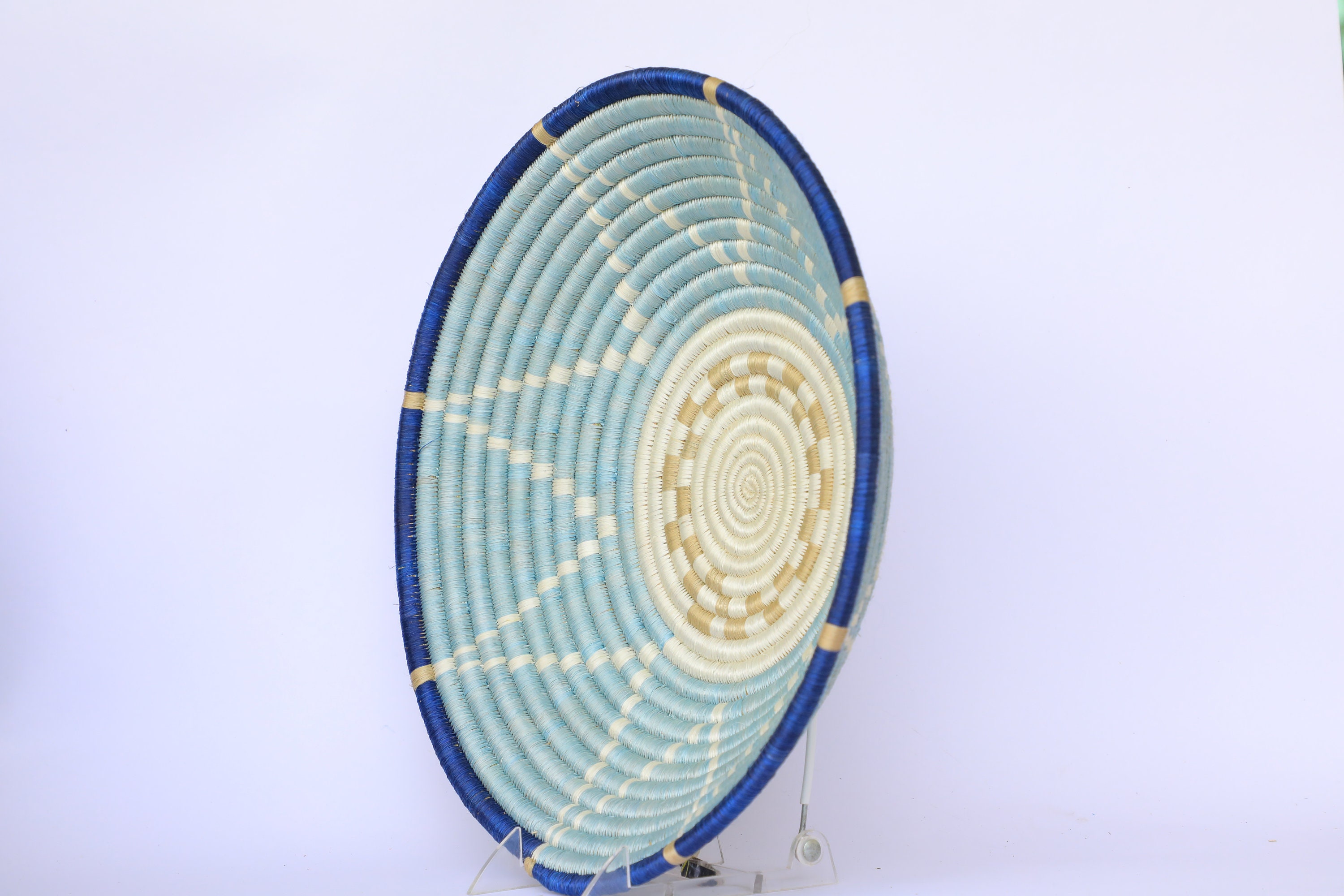 Handwoven African Basket Wall Decor Set of 4 African Baskets Etsy