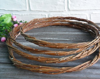 Willow Dreamcatcher Hoops, Handmade Twig Wreath Set (8, 10, 12 inch)