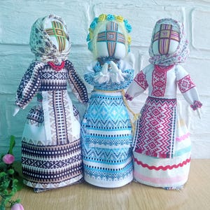 Ukrainian Motanka doll National Traditionale Doll Ukrainian folk decorative doll for home and family   Handmade Gift