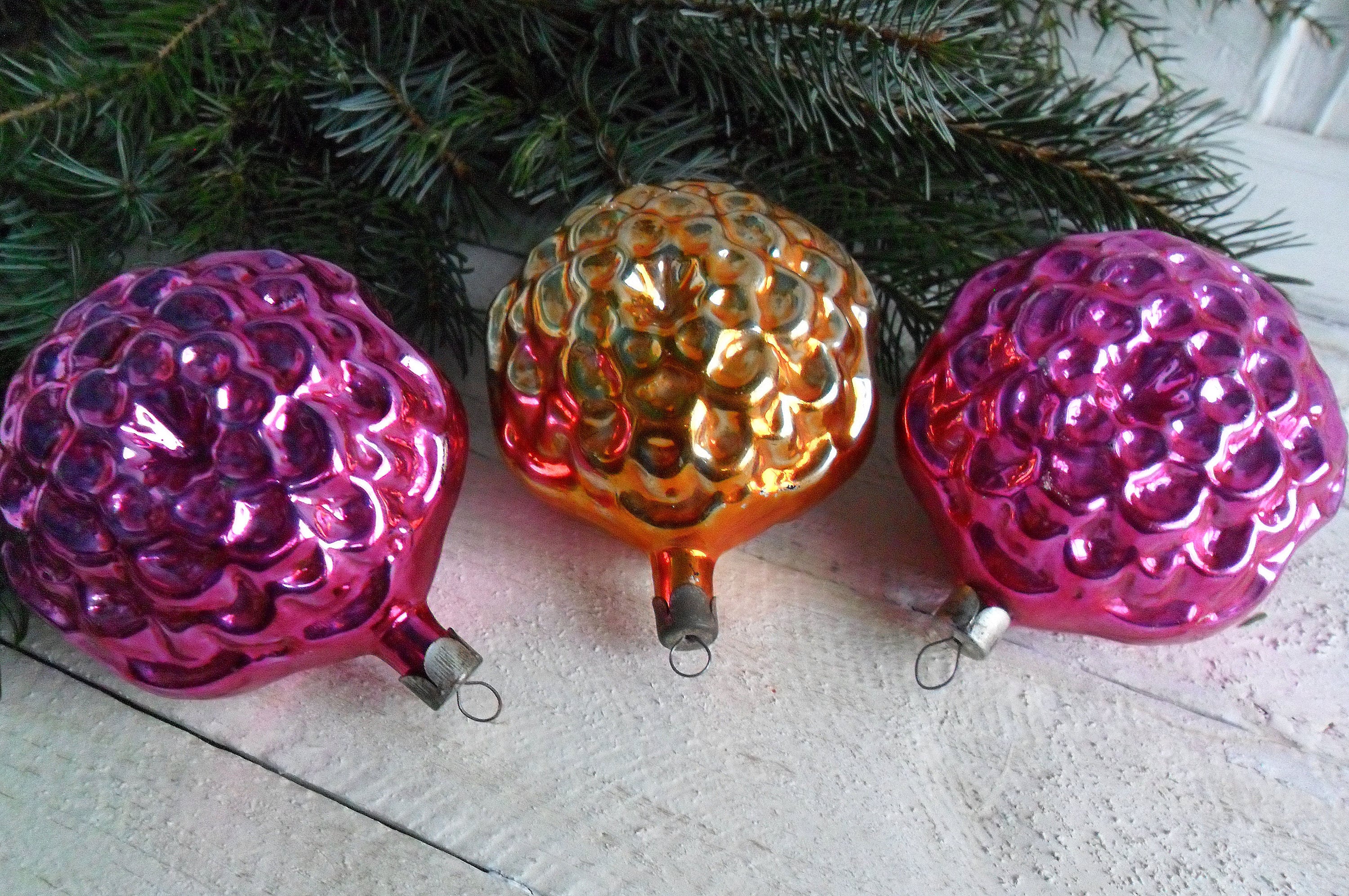 Christmas Natural Flower Xmas Ornaments Garden Decoration Etsy