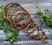 10 Rings of willow branches 2' - 6' Natural willow twig Handmade wreath Base Dreamcatcher Hoops  DIY supply Art craft supplies Wood decor 