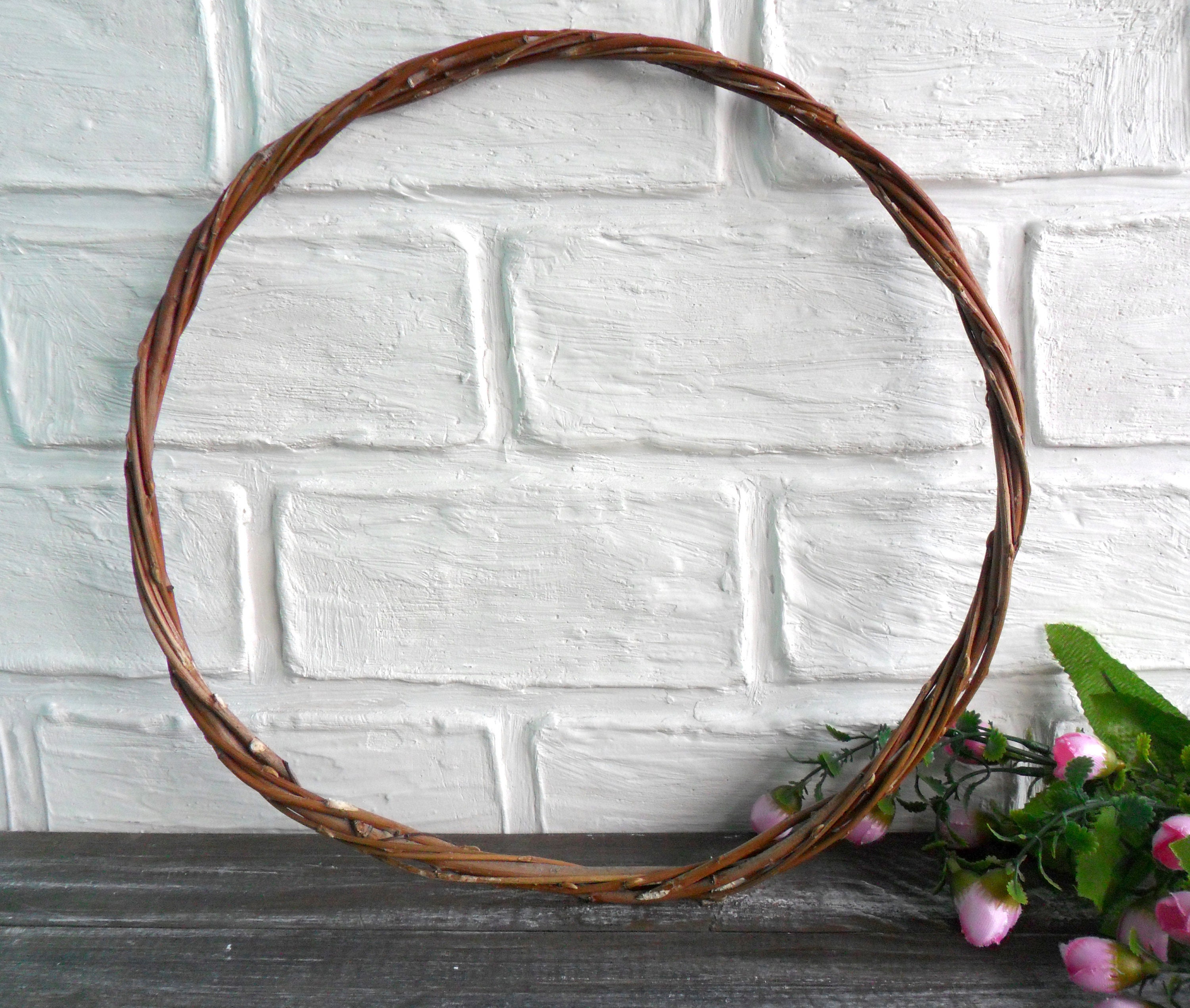 Set of 2 Dreamcatcher base Willow hoops Wreath kit Traumfänger basis …