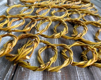 Natural willow hoop for handmade Willow Branch Ring Dream catcher kit Natural Wreath for decoration Willow hoop supplies Woodland decor