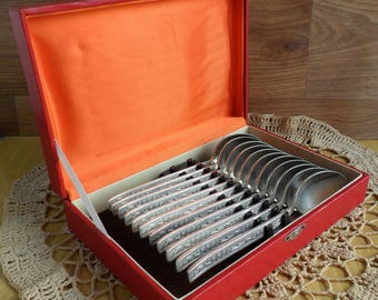 Anniversary Gift for Parent Grandparent Gift Place Setting Gift for Cook Cooking Gift Dinner Set Spoon Community Flatware Stainless Flatware