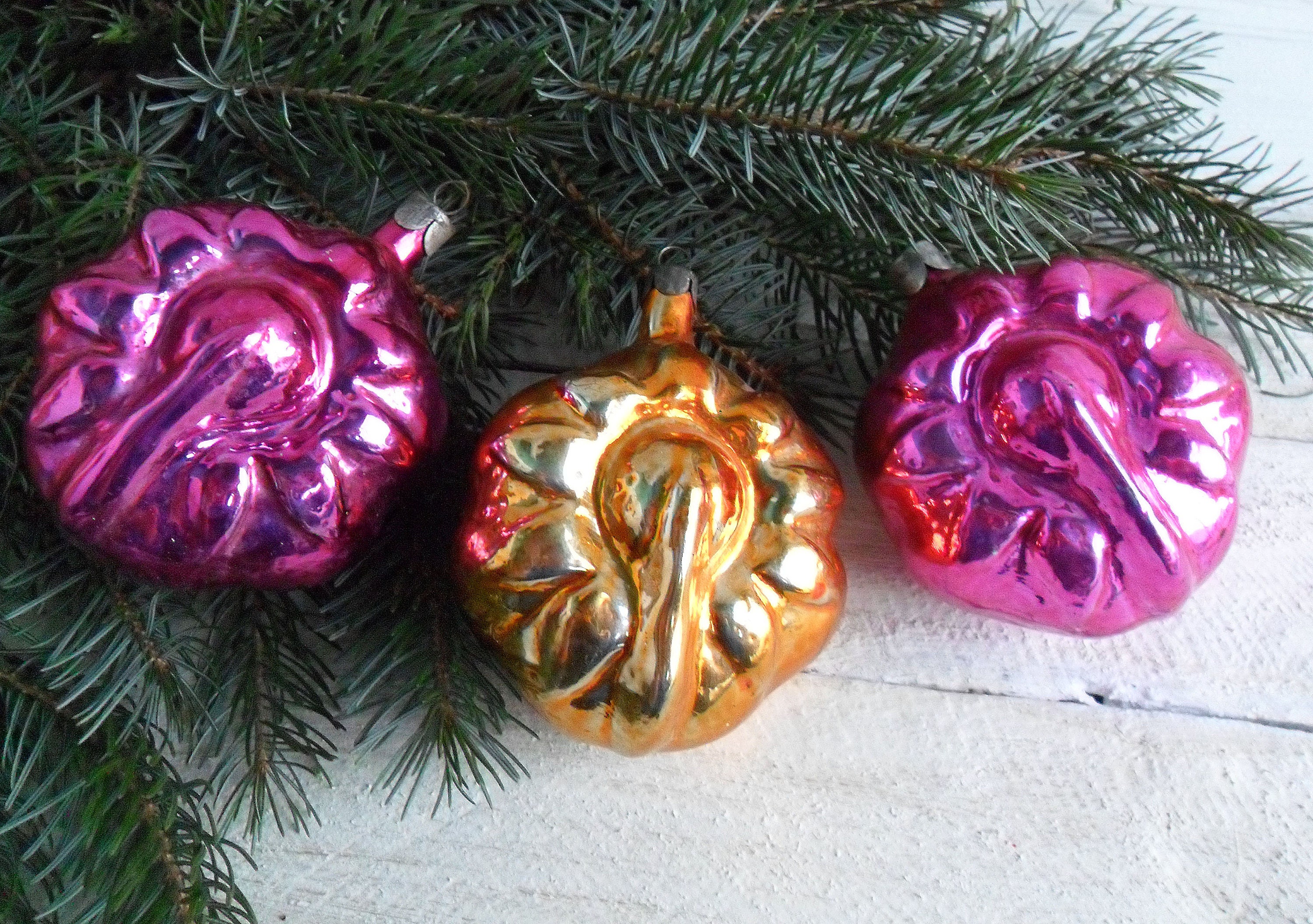Christmas Natural Flower Xmas Ornaments Garden Decoration Etsy