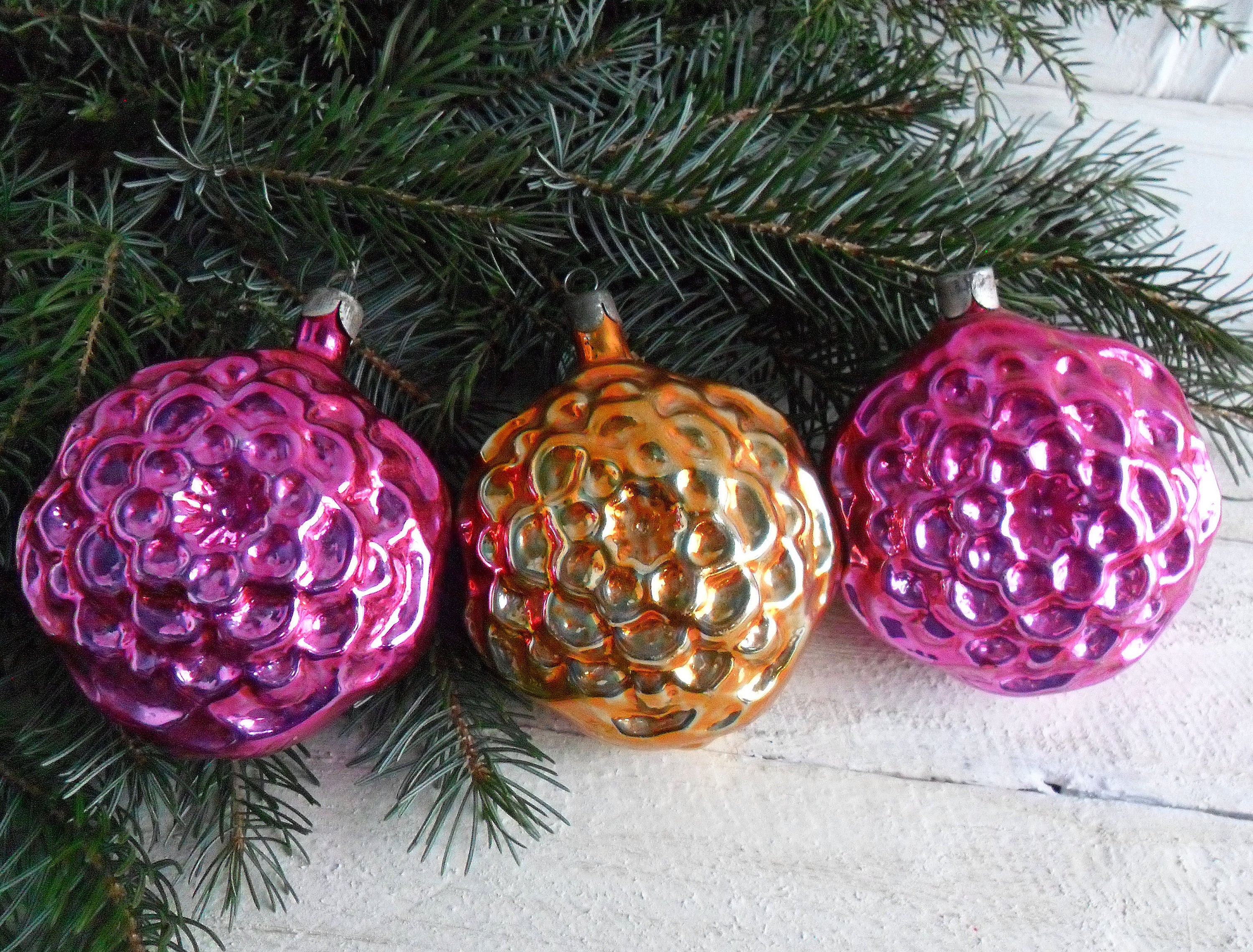 Christmas Natural Flower Xmas Ornaments Garden Decoration Etsy