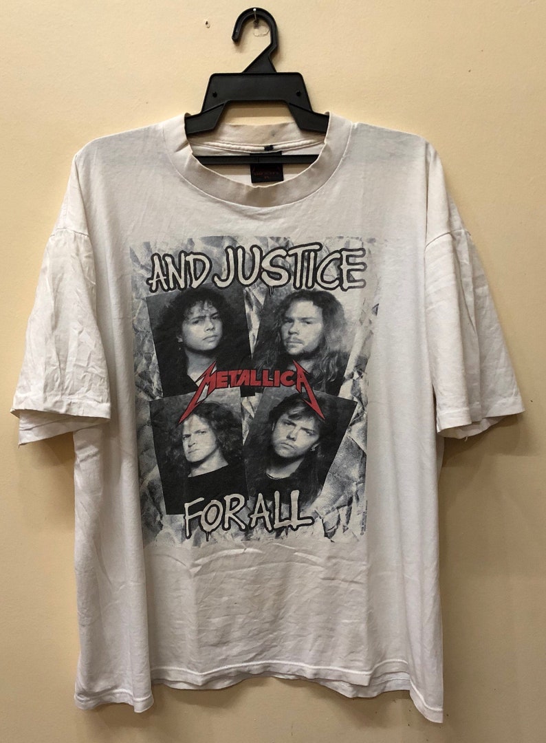 Vintage Metallica And Justice For All Promo Album T shirt Etsy