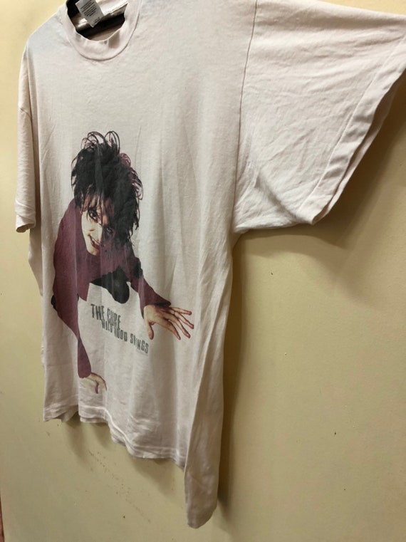 Vintage The Cure Robert Smiths 1996 t shirt Bjork… - image 6