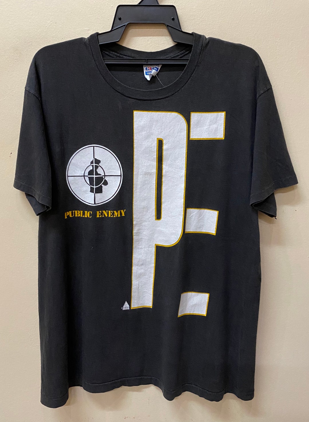 Vintage Public Enemy 80s Raptee t shirt - Etsy 日本