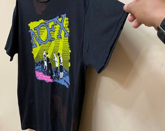 Vintage 90s NOFX Concert T-shirt, Punk Rock Band Tee - Etsy