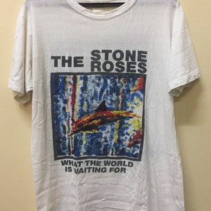 Seltenes Vintage The Stone Roses Tour Shirt Dinosaurier jr The Smiths Blur Radiohead Oasis Nirvana Sonic Jugend Britpop Indie