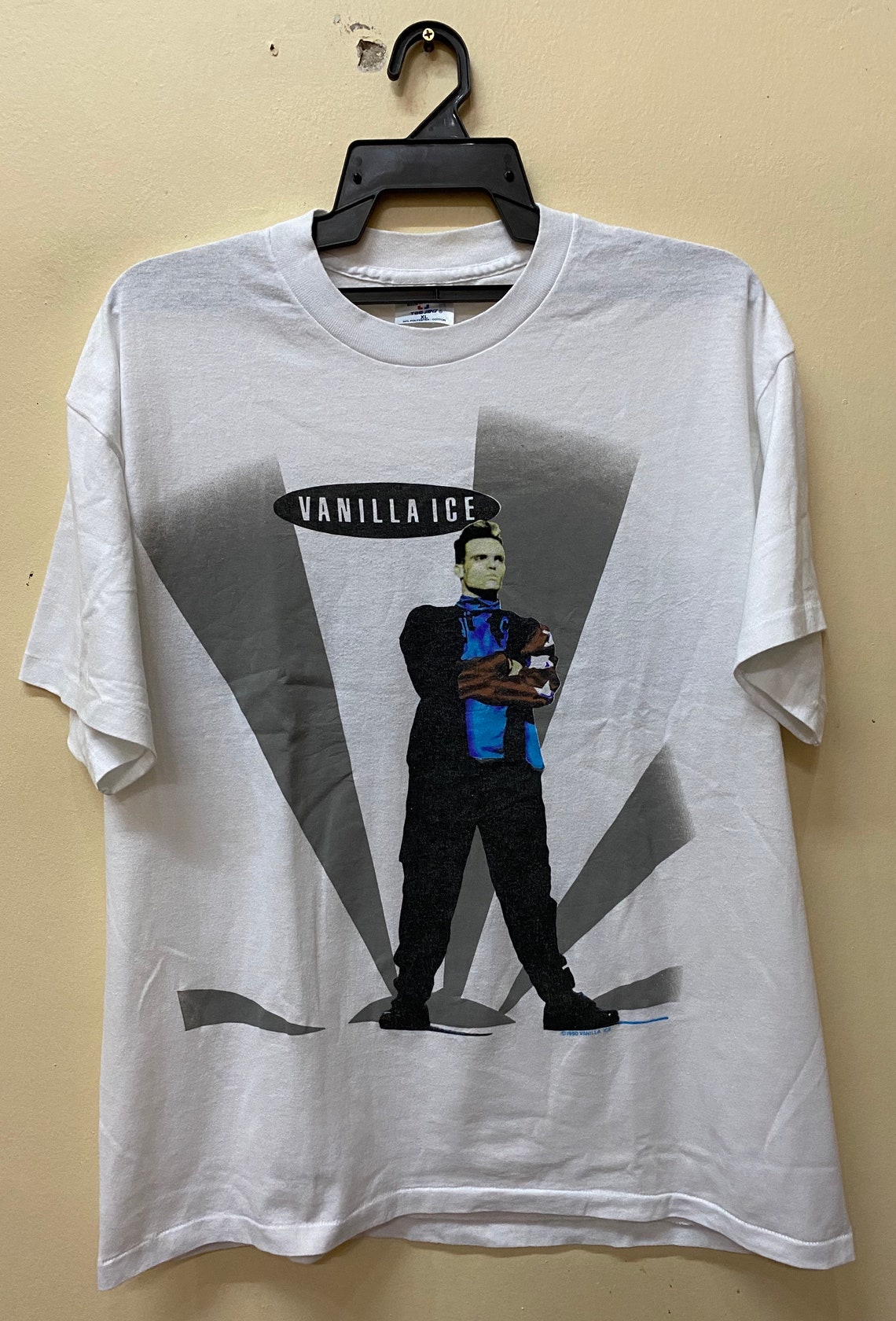 Vintage 90 Vanilla Ice Raptees Hip Hop T Shirt - Etsy