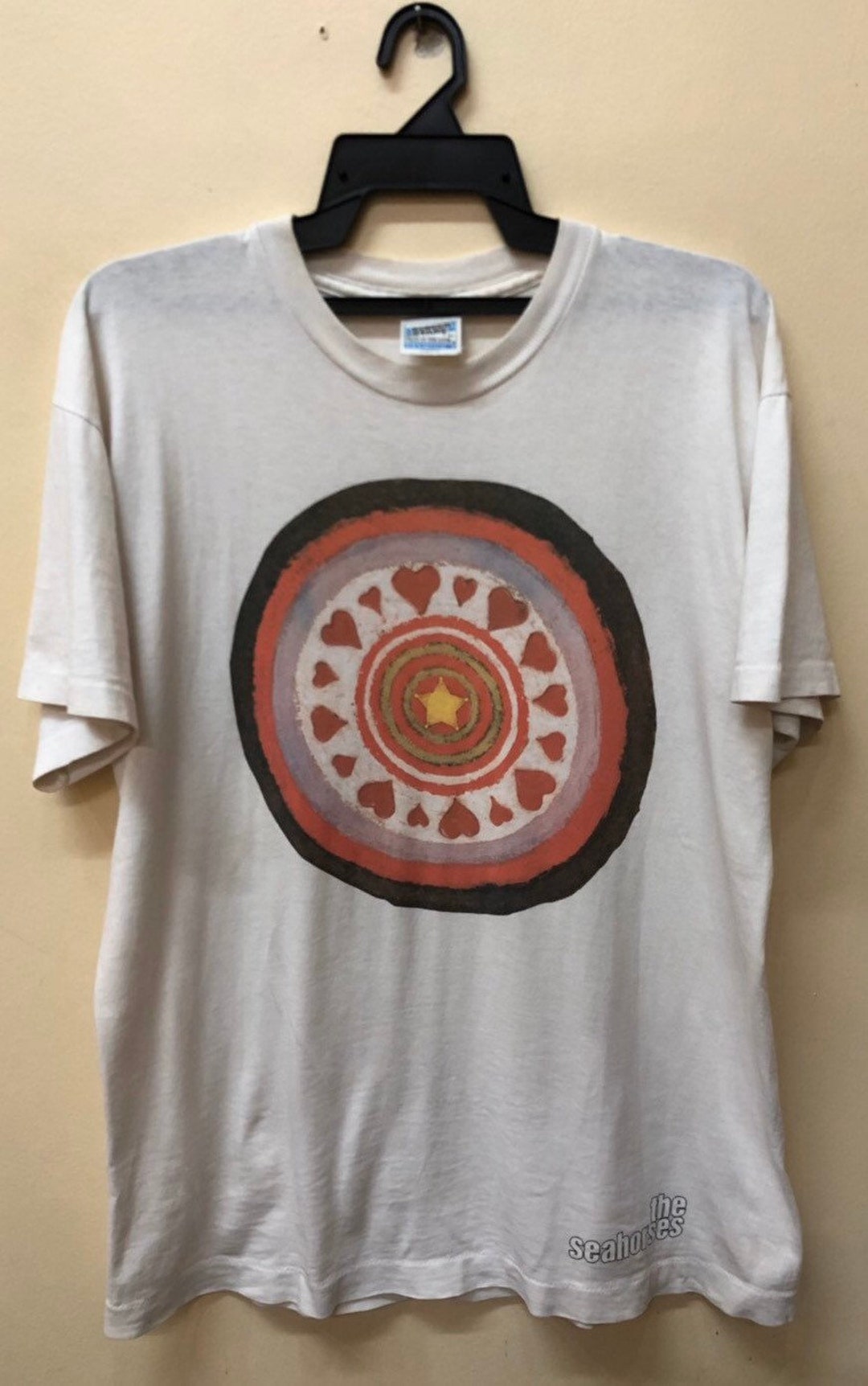 90s The Seahorses バンドTシャツ 1997年ツアー Vintage the Seahorses Bandtee Shirt 90s Bjork Ride Oasis Slowdive