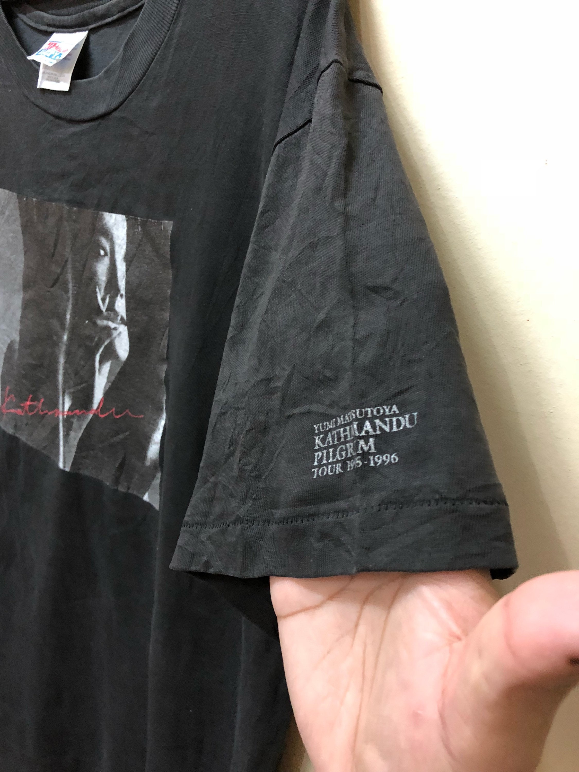 松任谷由実　ツアーTシャツ　カトマンズ　1995-1996 KATHMANDU カトマンドゥ 松任谷由実 コンサートツアー 長袖T