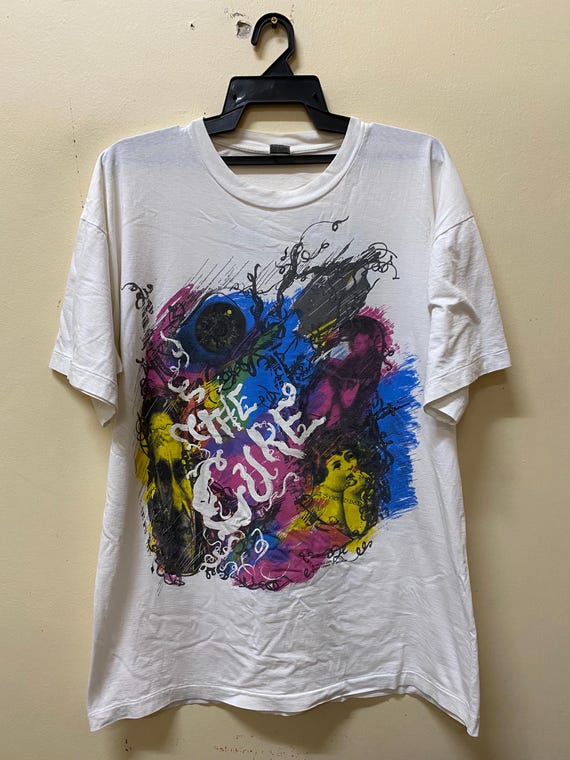 Vintage the Cure 1989 Brockum Band Tee Shirt - Etsy