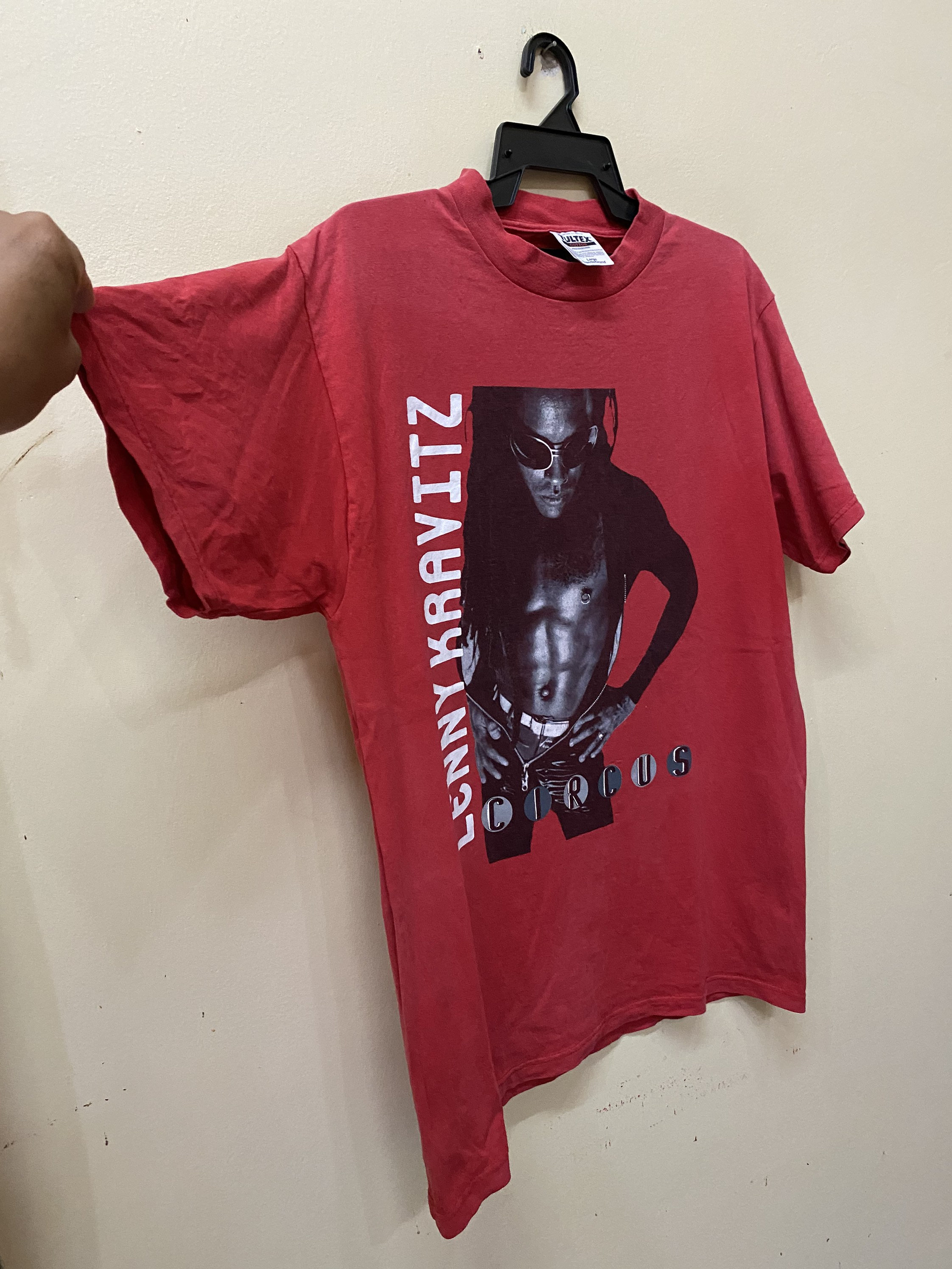 Vintage 90s Lenny Kravitz Circus Tour T Shirt - Etsy