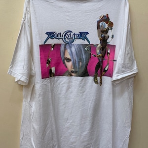 Vintage 90s SoulCalibur Rare Games Bandai 93-03 tshirt