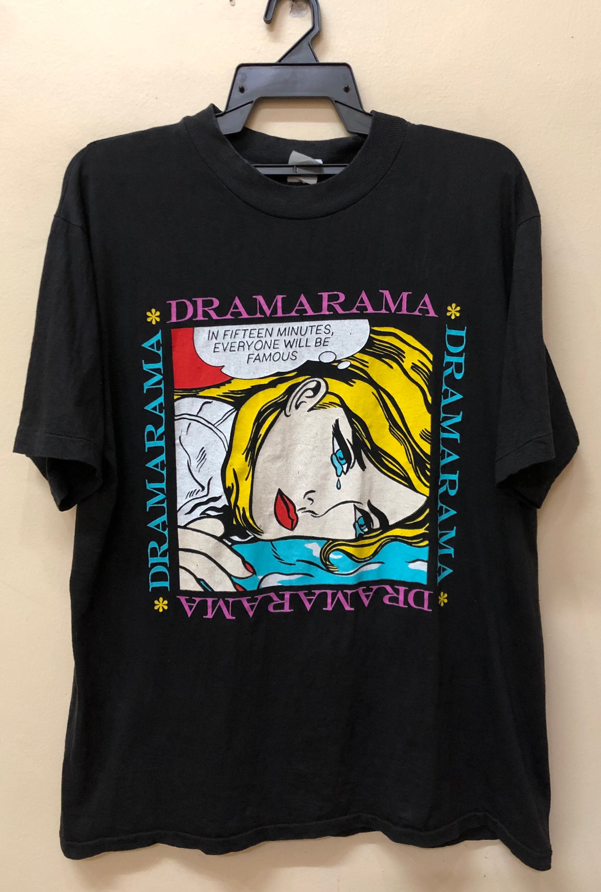 Vintage 90s Dramarama US Tour 1990 T-shirt Bjork Ride Oasis - Etsy