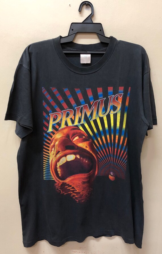 Vintage 90s Primus t-shirt Bjork Ride Oasis slowdi