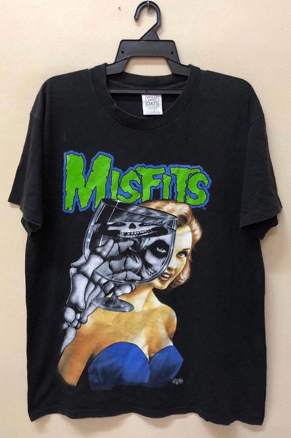 Vintage Misfits 1996 Bandtee Shirt 90s Soundgarden