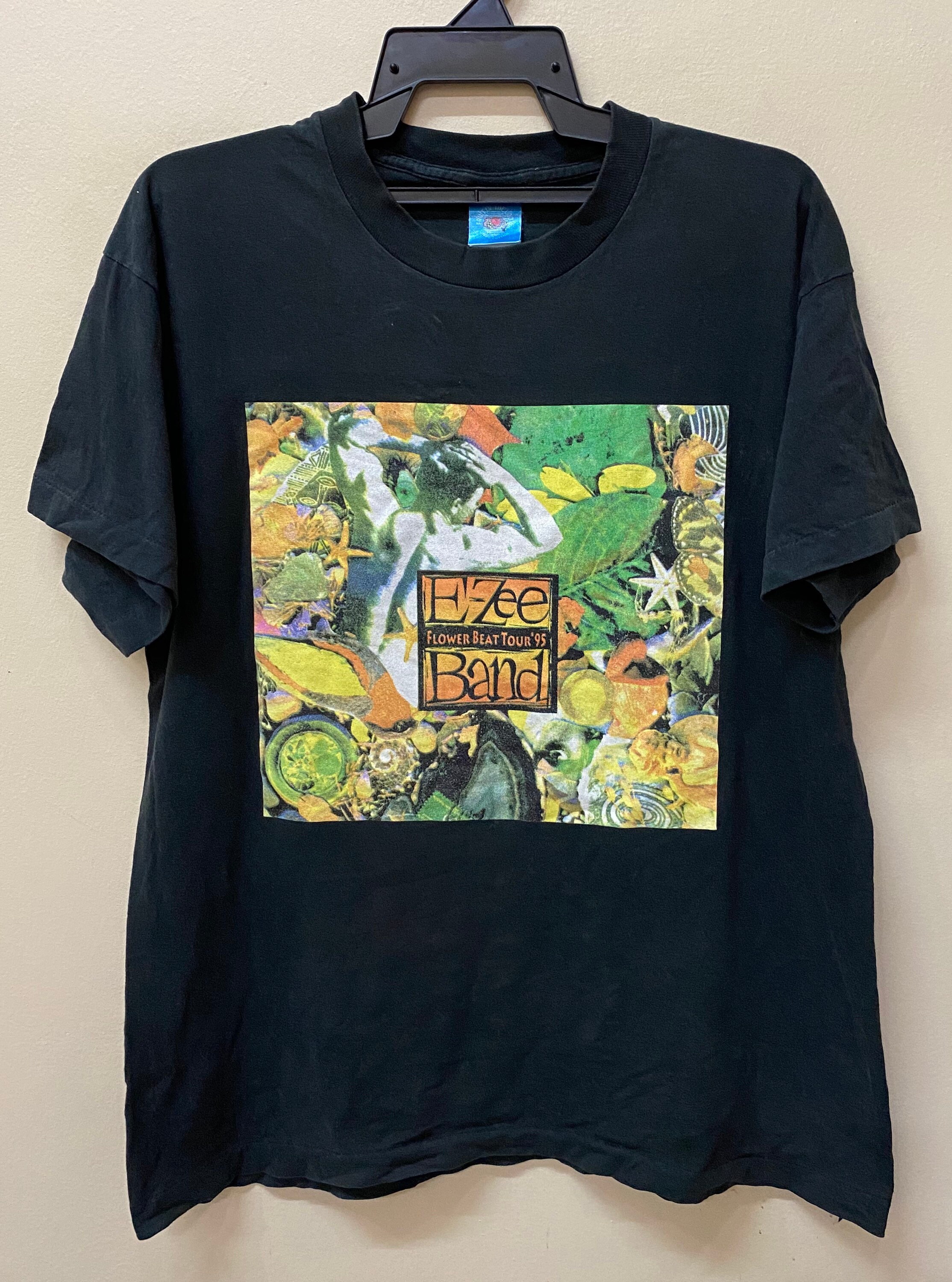 Vintage 90s E-zee Band Flower Beat Tour 95 T Shirt - Etsy