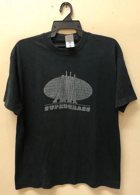 Vintage 90s Supergrass North American Tour 1997 t… - image 1