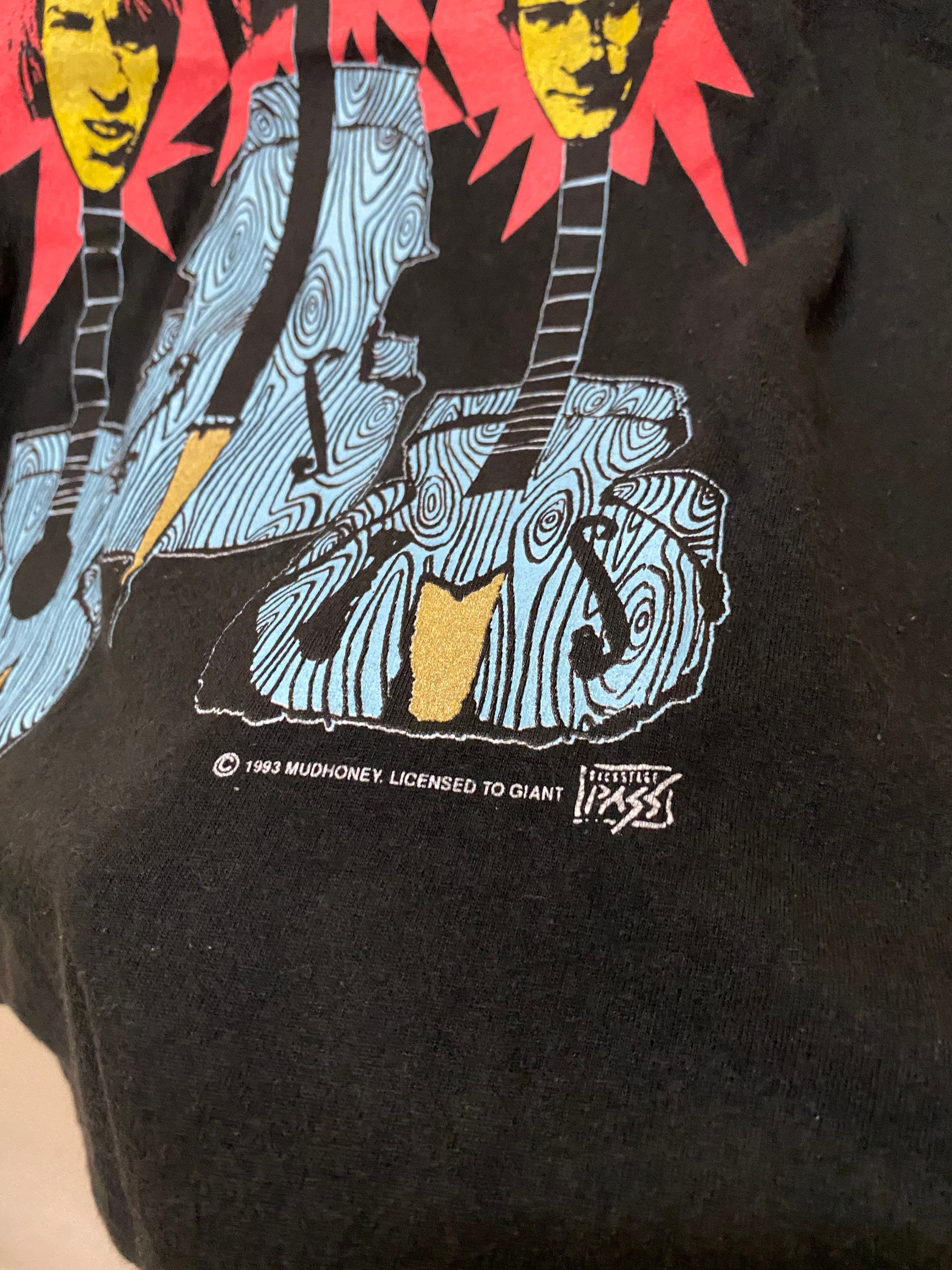 ヴィンテージ マッドハニー バックステージパス バンドTシャツ - Etsy 日本