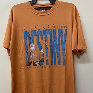 Vintage Gloria Estefan Destiny Evolution Tour 1996 shirt