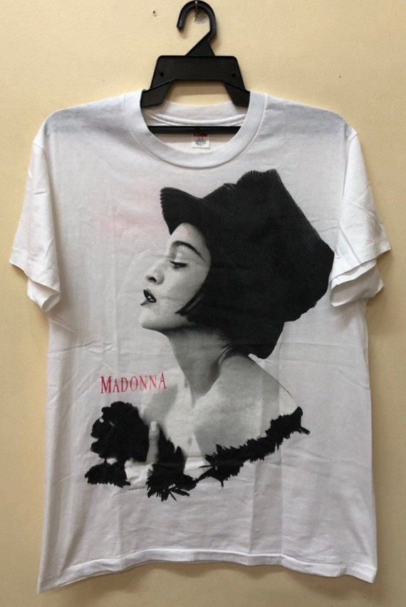 Vintage 90s Madonna Blond Ambition Bandtee Shirt S
