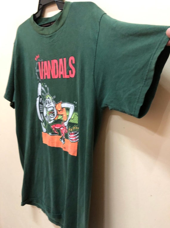 Vintage 90s the Vandals T-shirt Butthole Surfers RHCP Nine Inch