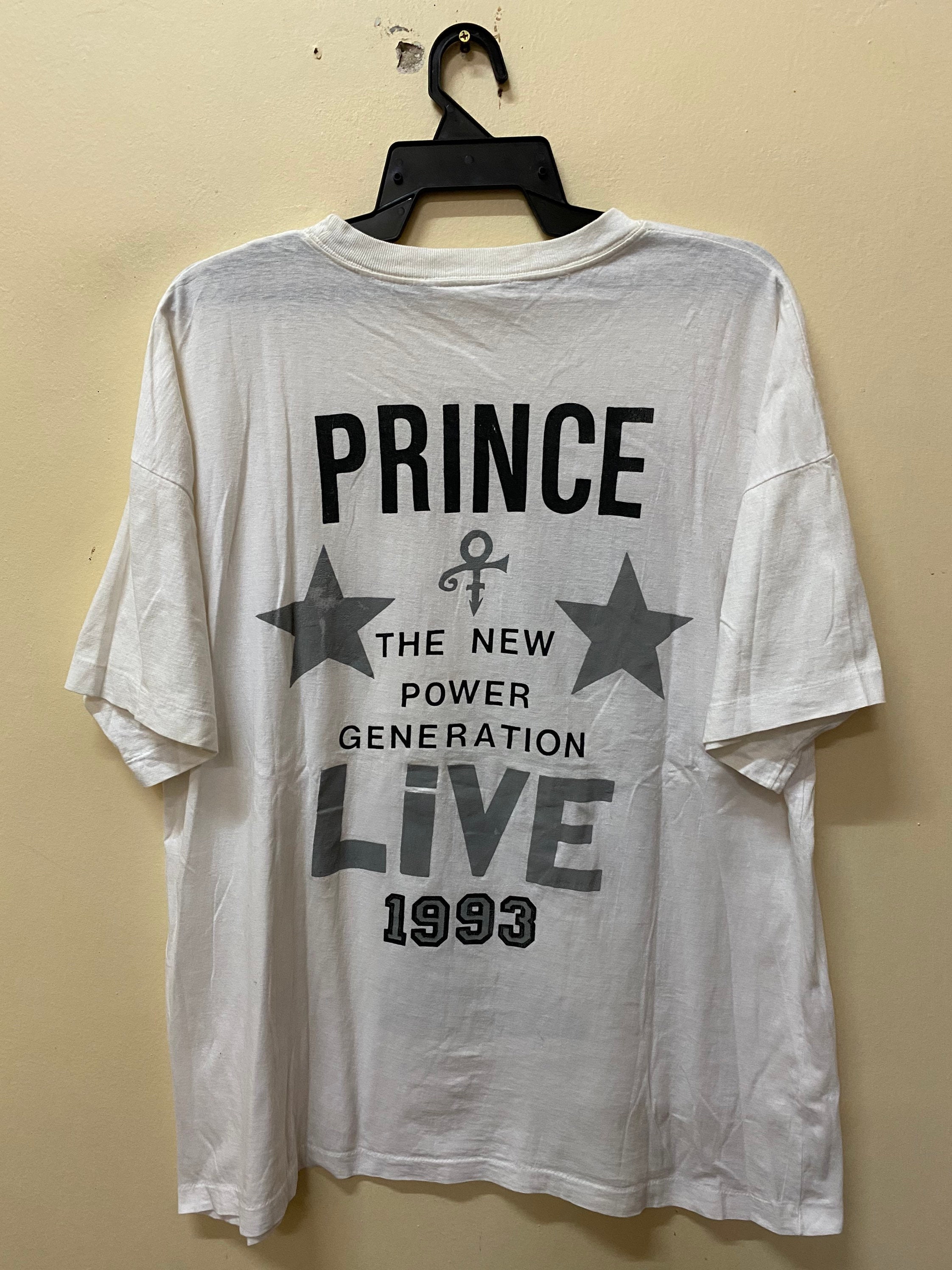 Vintage Rare 90s Prince Live 1993 T Shirt - Etsy Vintage Rare 90s Prince Live 1993 T Shirt - Etsy