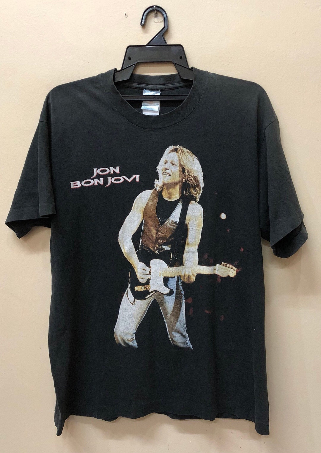 BON JOVI JAPAN TOUR FINAL '90-'91 Tシャツ L BON JOVI JAPAN TOUR FINAL 90-91 Tシャツ L