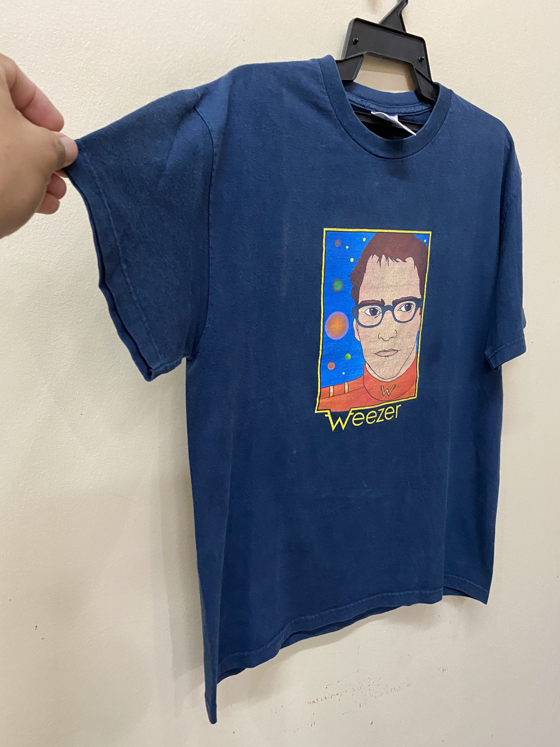 90s WEEZER ウィーザー CAPTAIN CUOMO TEE Tシャツ