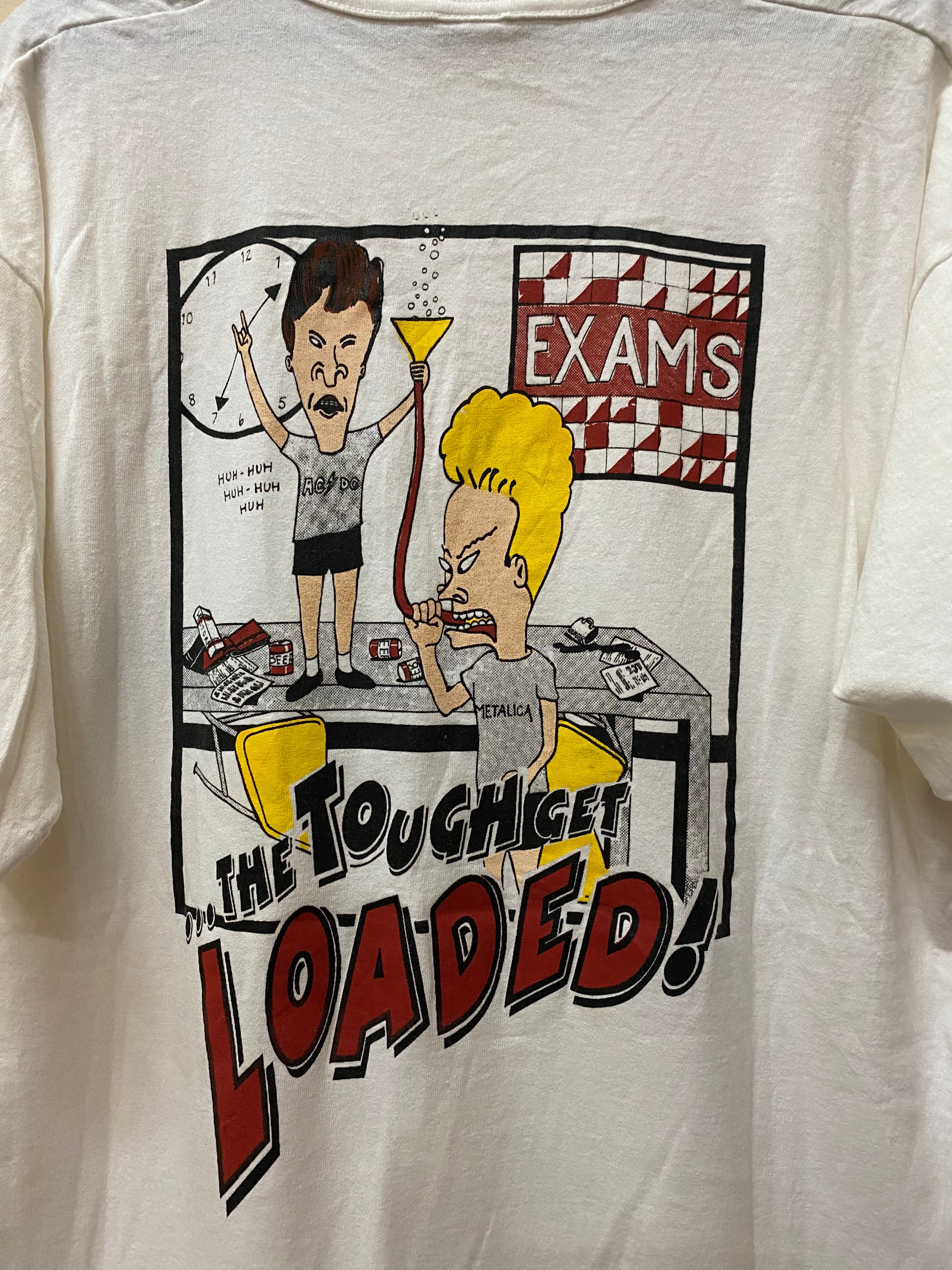 ヴィンテージ レア ビーバス・バットヘッド ACDC メタリカ T