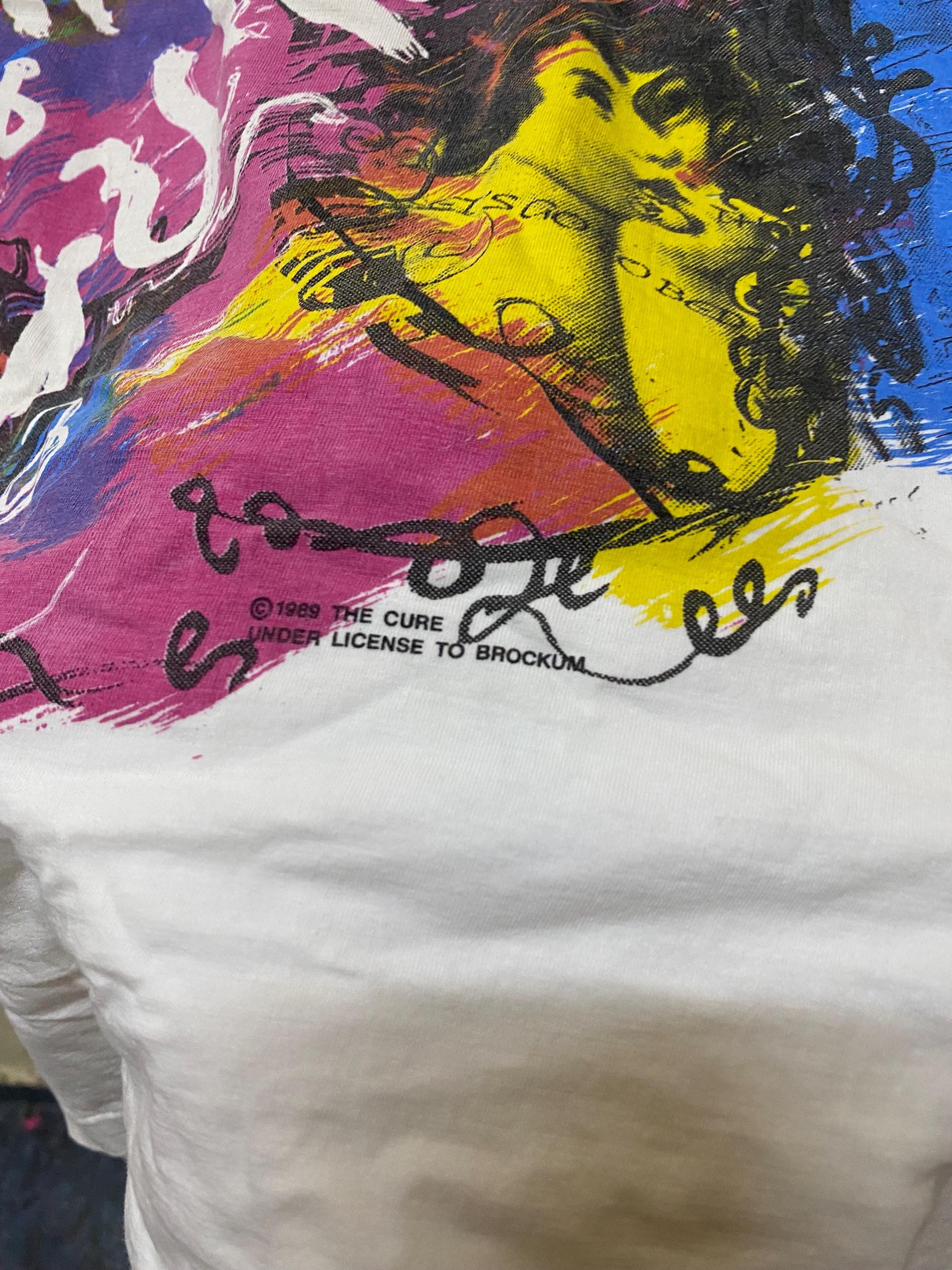 Vintage the Cure 1989 Brockum Band Tee Shirt - Etsy