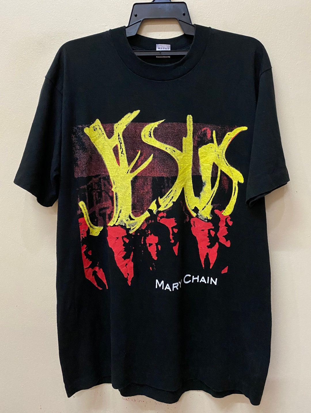希少90'S 当時物 The JESUS AND MARY CHAIN Tシャツ Vintage The Jesus And Mary Chain Shirt 1990 Tour Band Tee