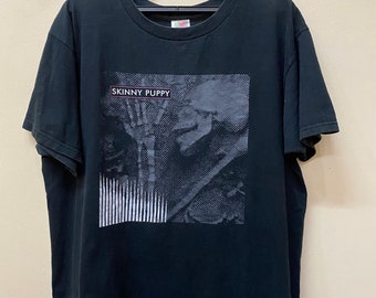 Vintage Skinny Puppy Band Punk T shirt